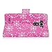 Cellularvilla Wallet Case For LG G Flex 2 H950 H955 LS996 Pu Leather Wallet Card Flip Open Pocket Case Cover Pouch (Pink Glitter)