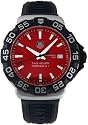 Tag Heuer Formula 1 Steel Red Black Rubber Mens Watch WAH1112.BT0714