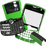 [Aftermarket Product] Brand New BlackBerry Curve 8330 Green Housing Facepla ....
