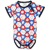 POLARN O. PYRET Newborn Critter Pal Print Bodysuit