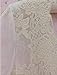 IMEI Vintage Sleeping Night Gown Cardigan Floral Lace Bridal Robe Long Sleeves Pajamas