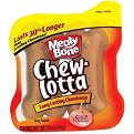 DOG TREAT 2PK 5OZ CHWLOT BONE SM