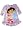 Dora The Explorer by Nick Jr. - Toddler Girls Long Sleeved Nightgown, Pink (Size 3T)