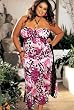 Plus Size Long Knit Gown from Silvermoon