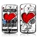 My Heart Design Protective Skin Decal Sticker for BlackBerry Storm 9530 Cell Phone