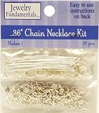 36''Chain Necklace Kit-Slvr