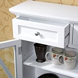 Southern Enterprises Diamante White Anywhere Cabinet