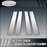 00-10 Chrysler Pt Cruiser 4Pc Chrome Pillar Post Covers 