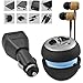 11 Piece Portable Speaker Accessory Kit: Includes Portable Wireless Apple Shaped Speaker, Wood in Ear Earphones, Aux Cable, Wall Charger, Car Charger, Headphone Cord Splitter, Airplane Adapter, USB Cable, Carrying Pouch, Dust Cover, Cleaning Cloth