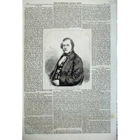 1860 PORTRAIT HONOURABLE GALT FINANCE MINISTER CANADA