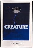 Creature 16x9 Widescreen TV.