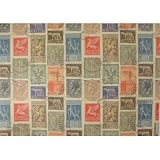 Rossi Italian Italian Postage Stamps Paper Decoupage Gift Wrap 20 by 28 inches