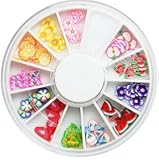 12 type 120PC fruit slice nail art DIY decoration