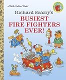 Richard Scarry's Busiest Firefighters Ever (Little Golden Books) by Scarry, Richard (1993) Hardcover