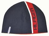 Tommy Hilfiger Men Logo Reversible Hat (One size, Navy/red)