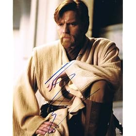 EWAN McGREGOR - Star Wars AUTOGRAPH Signed 8x10 Photo