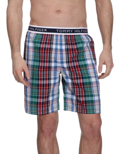 Tommy Hilfiger Herren Finn woven shorts 2S87901152, Gr. LG (TANGO RED / CHECK 611) Preisvergleich