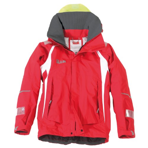 Slam Herren Segeljacke Force 3, red-white, L, S170017S00_625 Preisvergleich