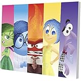 Disney Inside Out  11.5" x 15.75" LED Canvas Wall Art