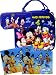 Mickey Mouse Kids Lunch Box Blue & Pack of Pencils + Folders