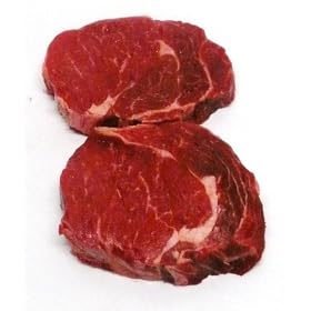 New York Prime Meat USDA Prime 21 Days Aged Beef Rib Eye Steak Boneless, 1-1/2-inch thick, 2-Count, 30-Ounce Packaged in Film & Freezer Paper