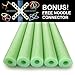 Oodles of Noodles Deluxe Foam Pool Swim Noodles - 5 Pack 52 Inch Wholesale Pricing Lime Green