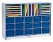 Jonti-Craft 0415JCWW005 Sectional Cubbie without Trays, Teal Banding