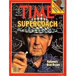 Time Magazine September 29 1980 Supercoach Alabama's Bear Bryant book cover
