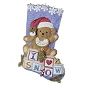 Bucilla Baby Bear Stocking Felt Kit [Warning: Choking hazard small parts]