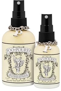 Poo-Pourri Preventive Bathroom Odor Spray 2-Piece Set, Includes 2-Ounce and 4-Ounce Bottle, Poo-Pourri Original
