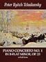 Piano Concerto No. 1 in B-Flat Minor, Op. 23, in Full Score (Dover Music Scores)