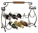 Metalworks Collection Antique Finish Wine Rack