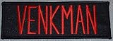 Ghostbusters Movie VENKMAN Uniform Name Chest PATCH
