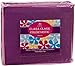 Clara Clark BRIGHT COLORED Complete Bed Sheet Set, Kids, Children, Teens, Boys and Girls Personal Microfiber Soft and Comfortable  - Full Size, Striking Purple Color
