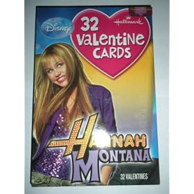 Hallmark Disney Hannah Montana Valentine Cards by Hannah Montana
