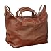 Maxwell Scott - Sac de voyage de luxe marron clair (Fabrizio)