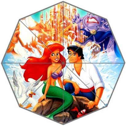 the little mermaid ariel Custom Foldable Raining Umbrella