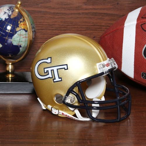 Riddell Georgia Tech Yellow Mini Helmet