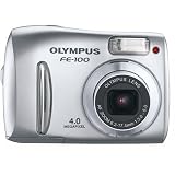 Remanufactured Olympus FE-100 4-Megapixel Digital Camera with 2.8x Optical Zoom