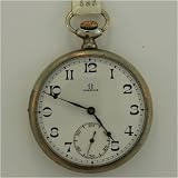 Vintage Antique watch: Omega Metal Vintage Pocket Watch, 1930's by Swiss
