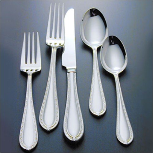 WATERFORD FLATWARE POWERSCOURT GLOSSY 0529 5 PIECE FLATWARE PLACE SETTINGS