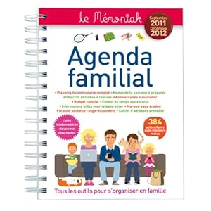 Agenda Familial Mémoniak 2012