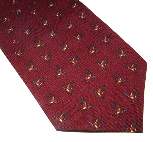 Polo Ralph Lauren Mens Italy Wool Cummerbund Hunting Quails
