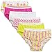 Fruit of the Loom Little Girls'   Wardrobe Hipster , Multi, 4T(Pack of 6)