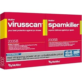 McAfee Virusscan 2005 9.0 and Spamkiller 2005 6.0 Bundle [LB]