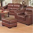 Milan Leather Chair By Coaster Furniture