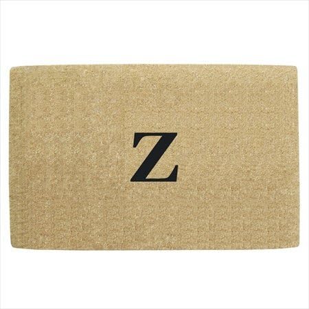 Nedia HomeHeavy Duty Coir Door Mat - Plain, No Border Design, Natural Coco Fiber Welcome Mat, Durable Handcrafted Outdoor Rug, Eco-Friendly, 22" x 36", O2099