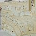 Ysela Bedding Palm Tree Print 7 Piece Bedding Set w/ Comforter