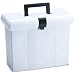 Oxford 41737 Portafile File Box, Letter, Plastic, 14-7/8 x 7-3/8 x 11-7/8, Granite