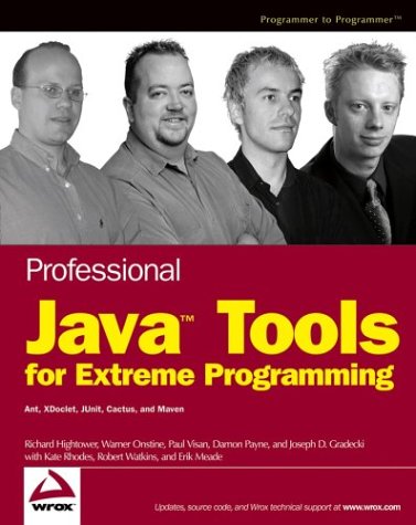 Buy Professional Java Tools for Extreme Programming: Ant, Xdoclet, JUnit, Cactus, and Maven (Programmer to Programmer) online at Discounted New and Used prices. Delivered to your door with City Travel Guides.com